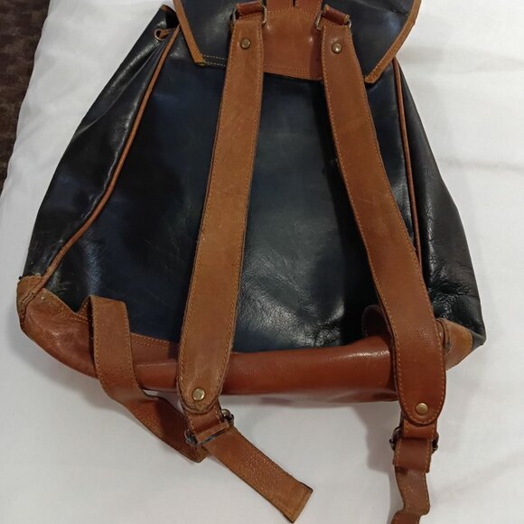 Eddie Bauer Leather Back Pack